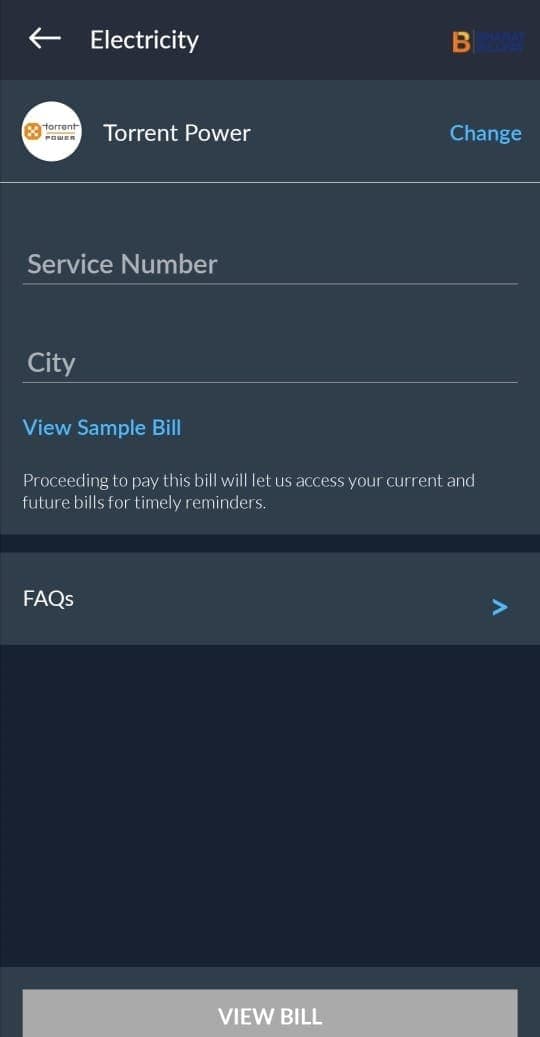 Torrent Power Electricity Bill Payment
