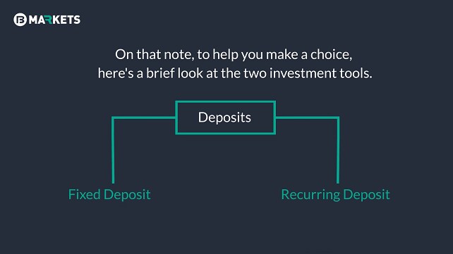 Fd Vs Rd Difference Between Fixed Deposit And Recurring Deposit