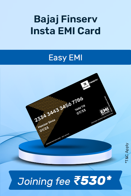 Bajaj Finserv Insta EMI Card