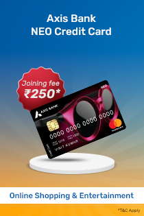 Axis Bank NEO Credit Card Banner 