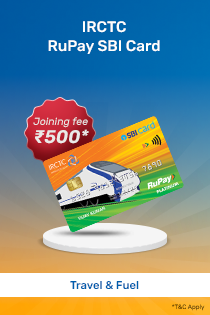 IRCTC RuPay SBI Card Banner 