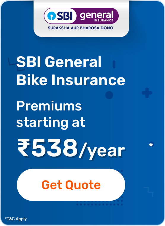 SBI General Bike Insurance