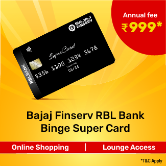 Bajaj Finserv RBL Bank Binge SuperCard Banner 