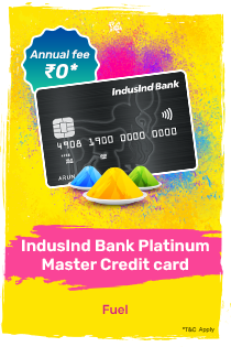 IndusInd Bank Platinum Master Credit Card