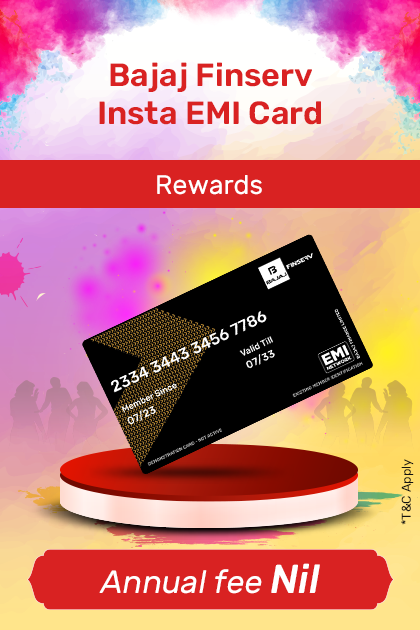 Bajaj Finserv Insta EMI Card