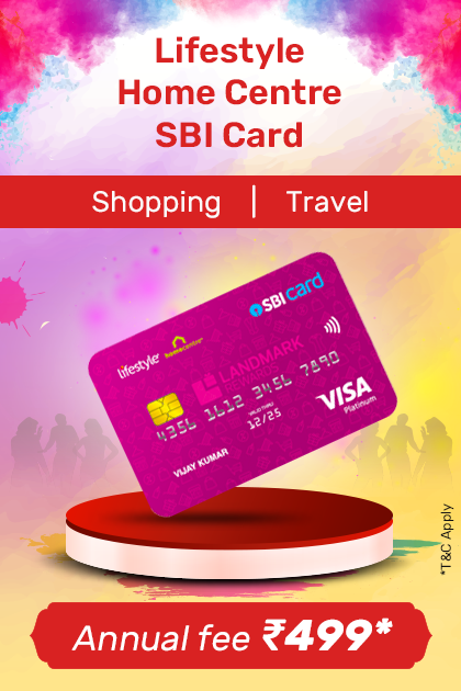 Lifestyle Home Centre SBI Card