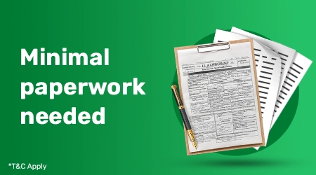 Minimal Paperwork