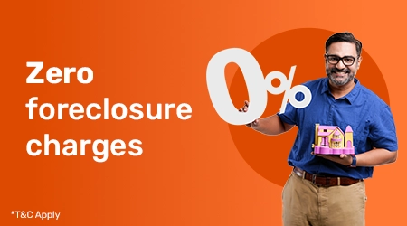 Zero foreclosure charges